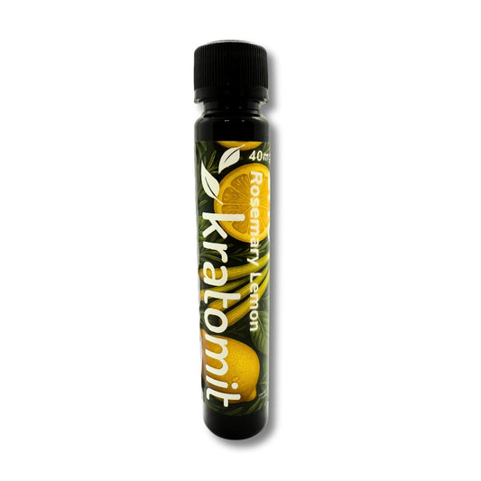 Green kratom shot Rosemary Lemon 40mg, 30ml