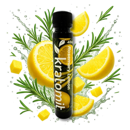 Green kratom shot Rosemary Lemon 40mg, 30ml