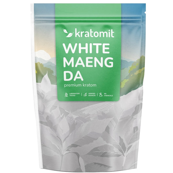 Weißes Maeng Da Pulver