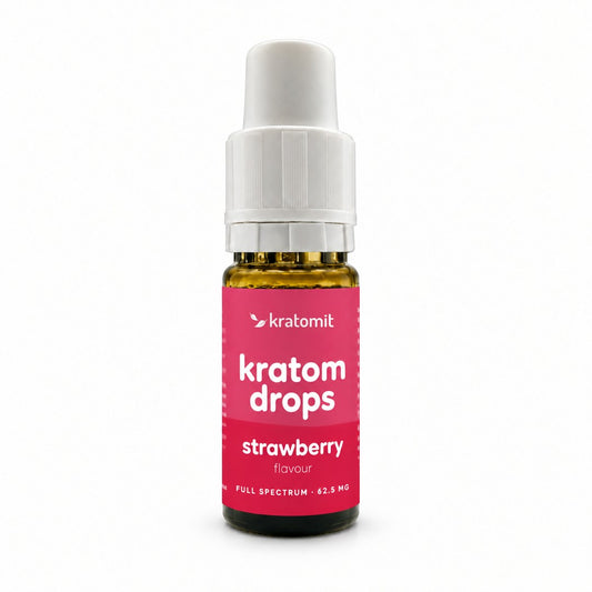 Kratom drops strawberry 10 ml