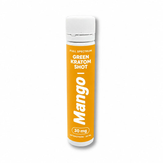 Green kratom shot Mango 30 mg, 20 ml